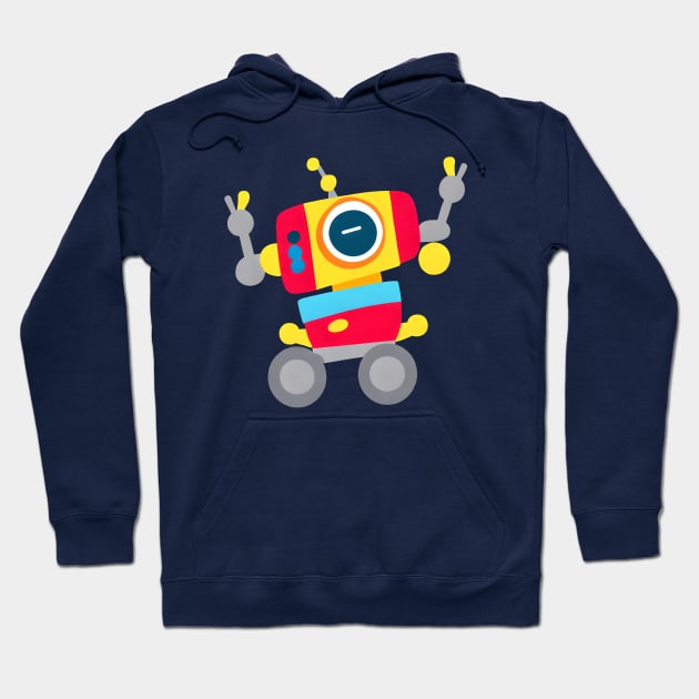 Coolbot Hoodie by Xie